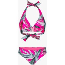 stand-prive.com Maillot de bain 2 pièces triangle imprimé tropique - Rose fluo rose-fluo 38 female