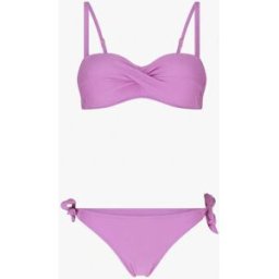 stand-prive.com Maillot de bain 2 pièces torsadé - Rose violacé rose-violace 36 female