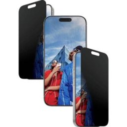 PanzerGlass Privacy Verre de protection décran avec anti-espion Apple IPhone 17, iPhone 16 Pro 1 pc(s) protection latérale contre les regards PG93414