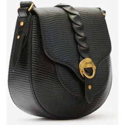 Sac Altay Small Effet Python - Femme - Noir - - Isabel Marant