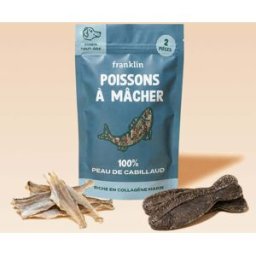 Franklin Friandises - poissons à mâcher - 2 poissons-
