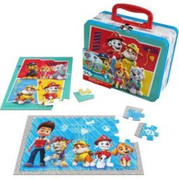 SPIN MASTER Pat'patrouille - Puzzle 48 Pieces Avec Grande Valisette Metal Pour Enfant - Jouet D'imitation
