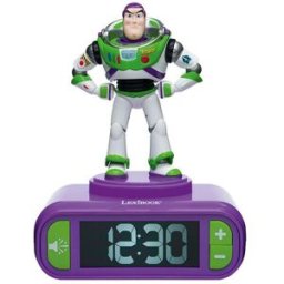 LEXIBOOK Toy Story - Reveil Veilleuse Buzz L'eclair Avec Effets Sonores Et Lumineux