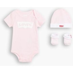 Levi's Ensemble Classique Batwing Pour Bébé (3 Pièces) - Femme - Rose / Fairy Tale - 12M