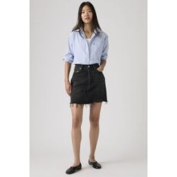 Levi's Jupe Déstructurée - Femme - Noir / Rebel Edge - 28