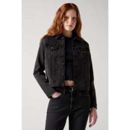 Levi's Veste Veste Trucker Original - Femme - Noir / Black Rose - 2XS