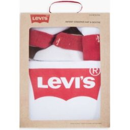 Levi's Ensemble Classique Batwing Bébé 3 Pièces - Homme - Blanc / White - 6M