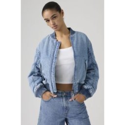 Levi's Blouson D'aviateur Scout Western - Femme - Bleu / Good Country Days - S