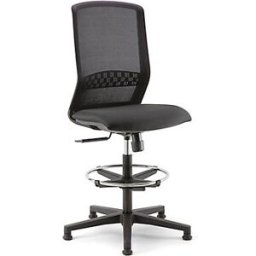 Cenpac Siege d'atelier polyamide hauteur 64/89 cm (min./max.)