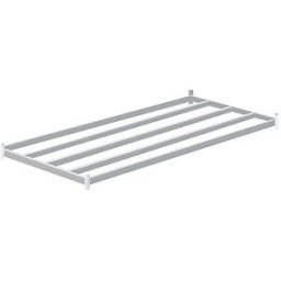 Cenpac Tablette tubulaire pour rayonnage Fliplus - Profondeur 800 mm longueur 1000 mm