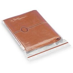 Cenpac Sachet à fermeture zip 60 µ avec trou d'aération - 230 x 320 mm