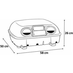 River Systems Couveuse semi Auto 49 oeufs Egg tech 49
