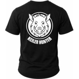 T-Shirt Keiler Hunter noir 100% coton manches courtes logo 3
