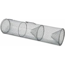 Nasse à anguilles grillage plastifié maille 10 mm Longueur 80 cm