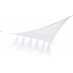 HomeMaison Voile d’ombrage triangulaire avec brumisateur intégré