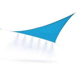 HomeMaison Voile d’ombrage triangulaire avec brumisateur intégré