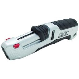 Stanley EXPERT - Couteau de sécurité métal à lame auto-rétractable - FATMAX FMHT10367-0