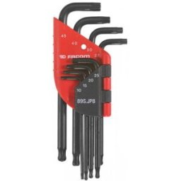 FACOM - JEU DE 8 CLES MALES TORX - 89S.JP8APF