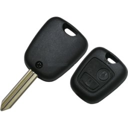 Coque de clé adaptable Peugeot Partner, Peugeot Expert ou Citroën Xsara Klemax référence: PSA24