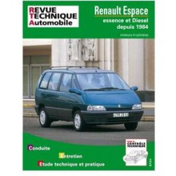 ETAI Revue technique pour Renault Espace 4 cyl. essence et diesel de 85 à 96 td