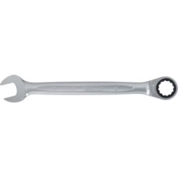 KS TOOLS - Clé mixte à cliquet CHROMEplus 72 dents 24 mm - 503.4224