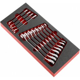 FACOM - Module mousse 12 clés mixtes à cliquet 467B - MODM.467BJ12PB