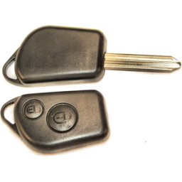 Coque de clé adaptable pour Citroën Xsara 2 boutons Klemax référence: PSA25