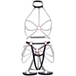 Leg Avenue - Harnais Perles - M -