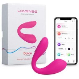 Lovense - Double Stimulateur Connecté Dolce de Lovense - - Rose
