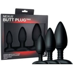 - Trio de plugs anaux Nexus - -