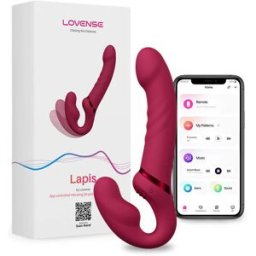 Lovense - Strap-On vibrant connecté Lovense Lapis - -