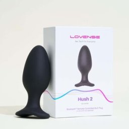 Lovense - Plug vibrant HUSH 2 - Medium -