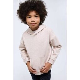 MONOPRIX Sweat uni à capuche en coton BIO GOTS 6 ans