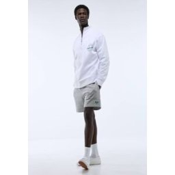 SPORT Sweat col camioneur en molleton de coton BIO GOTS S