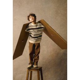 MONOPRIX Sweat imprimé en coton BIO GOTS 3 ans