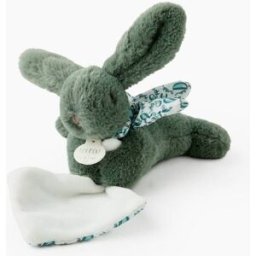 DOUDOU & CIE Lapin DOUDOU - Pantins avec doudou assortis Unique