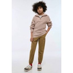 MONOPRIX Pantalon jogging élastiqué uni en coton 3 ans
