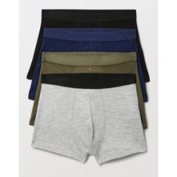 MONOPRIX Lot de 4 boxers unis en coton BIO GOTS 6 ans
