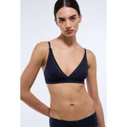 MONOPRIX Soutien-gorge triangle foulard DIANE contenant du coton BIO GOTS 90B