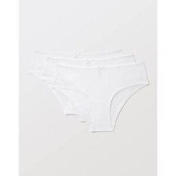 MONOPRIX Lot de 3 shorties côtelés CAMELIA en coton BIO GOTS L
