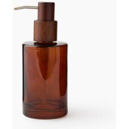 MONOPRIX Distributeur de savon,D7,5x18,4cm, en verre Unique