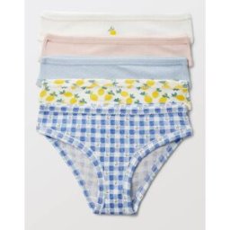 MONOPRIX Lot de 5 culottes imprimées en coton BIO GOTS 14 ans
