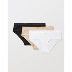 MONOPRIX Lot de 3 shorties LEXIE en coton BIO GOTS M