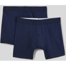 MONOPRIX Boxers long premium en coton bio L