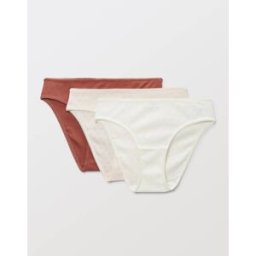 MONOPRIX Lot de 3 culottes pointelle MARTA en coton BIO GOTS XL