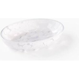 MONOPRIX Porte savon, 13,8x10x2,5cm, en verre tacheté Unique