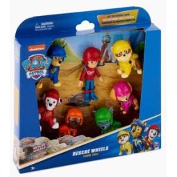 SPIN MASTER Pat' patrouille - multipack de 7 figurines rescue wheels Unique