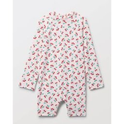 BOUT'CHOU Maillot de bain combinaison manches longues imprimé 24 mois