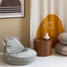 Wigiwama Pouf ours Green