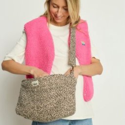 BEBEL Sac à langer Mini Léopard beige